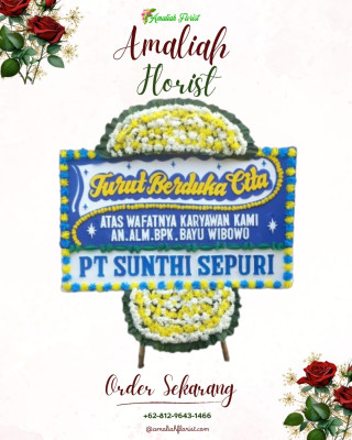 Papan Bunga Duka di Aceh Singkil