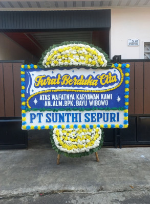 Papan Bunga Duka di Aceh Singkil