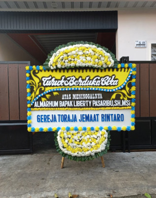 Papan Bunga Duka di Aceh Singkil